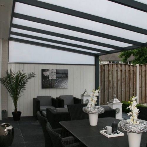 Aluminium veranda