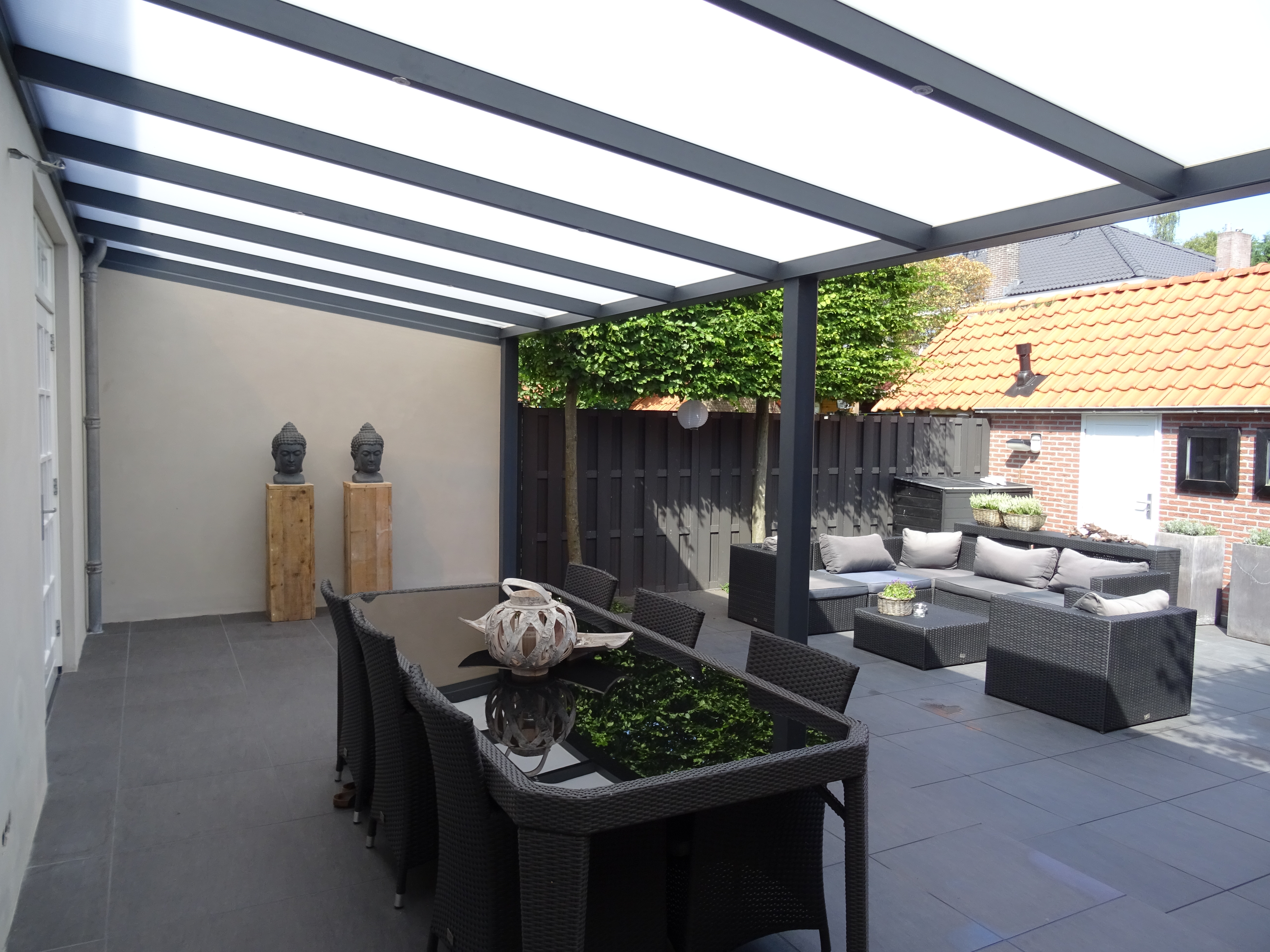 Wonderbaarlijk Overkapping tuin op maat | RnW Verandas FY-74