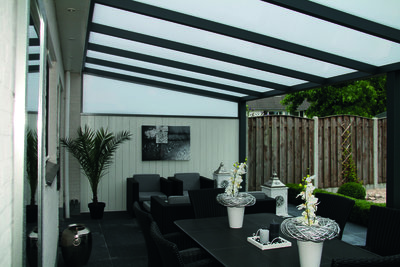 led-spotjes in veranda